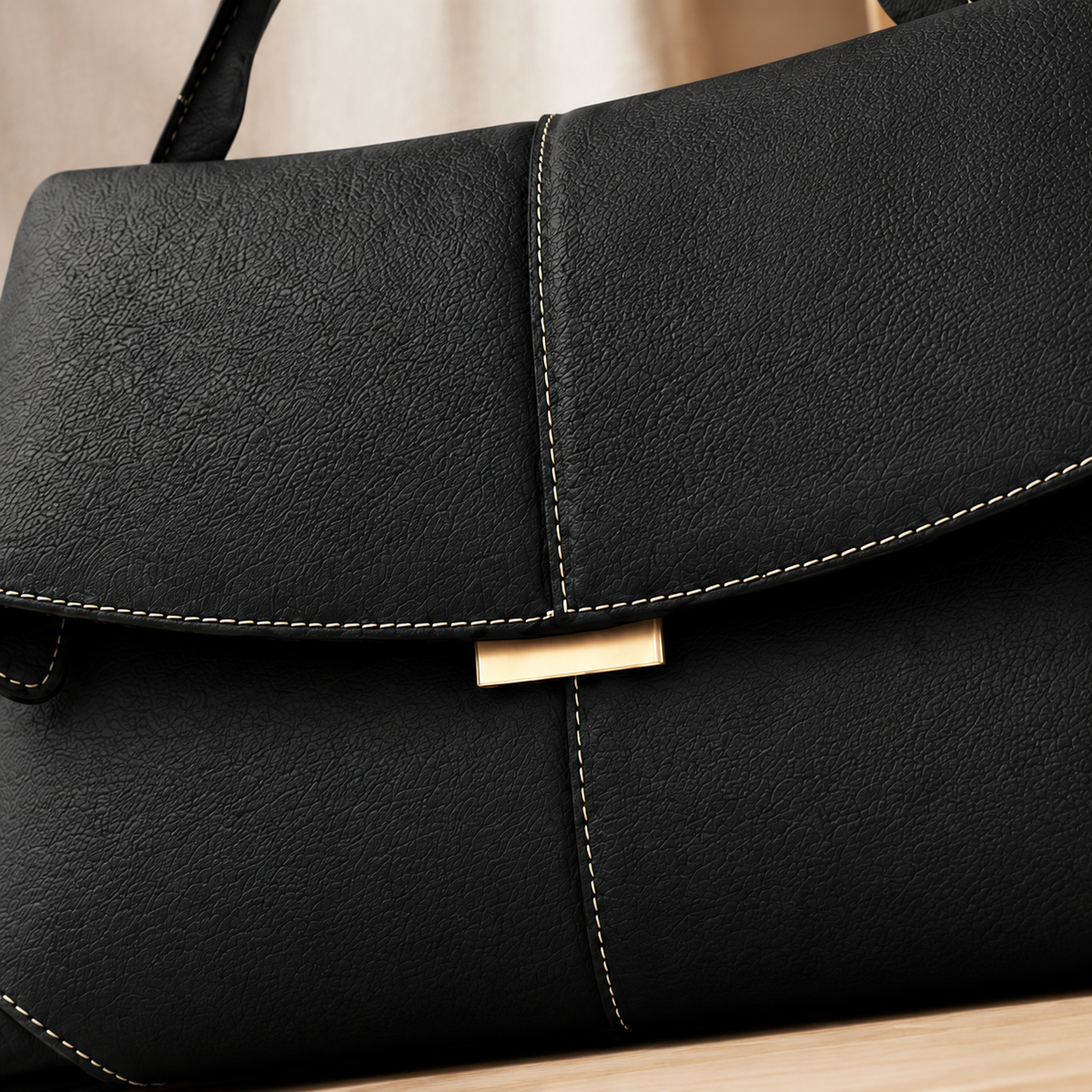 Damen Handtasche Matera | Modell mit Überschlagklappe und Henkel