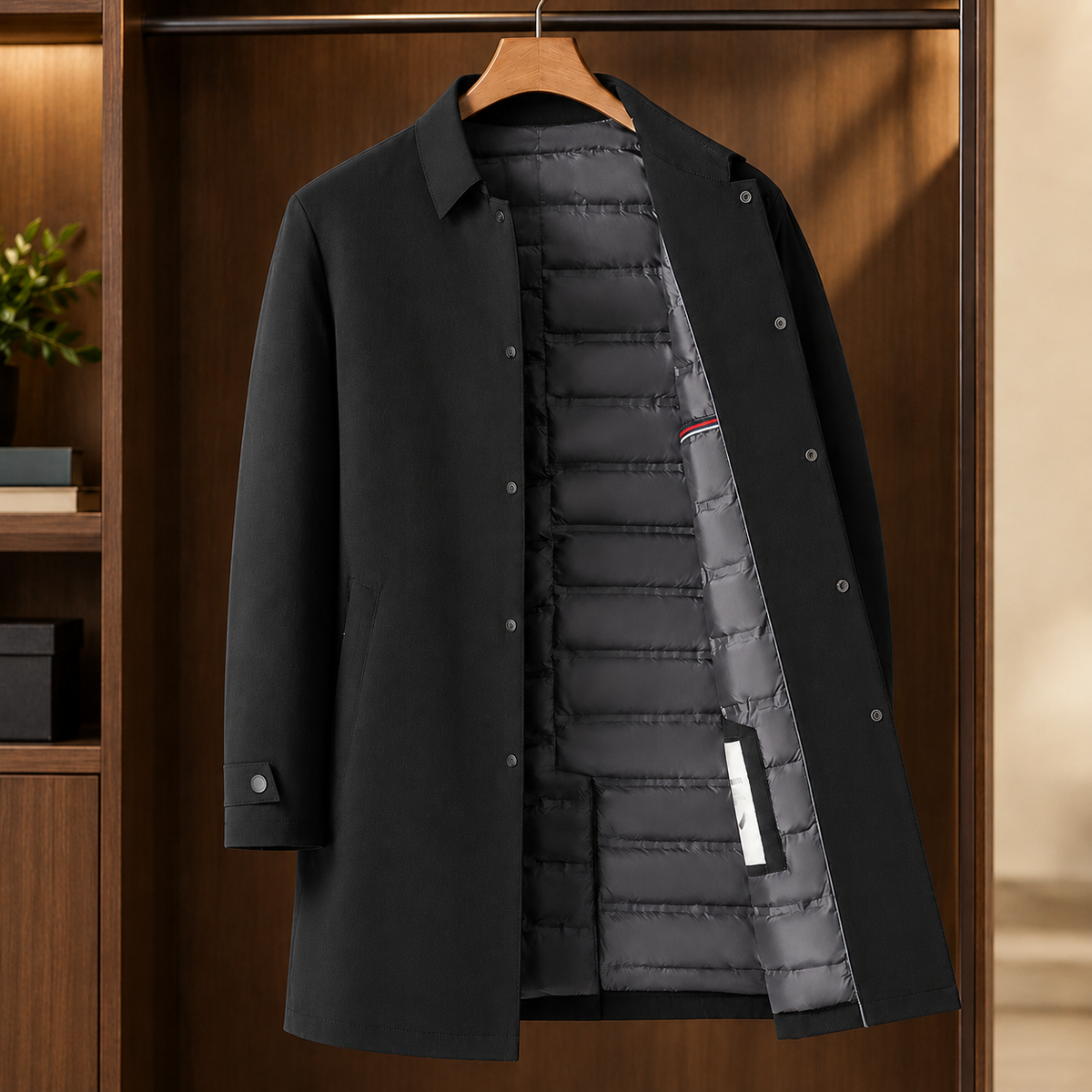 Damen Daunenjacke Winter – Regular Fit, Smart-Casual