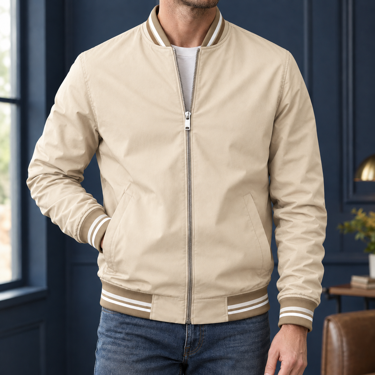 Herren College-Jacke Varsity – Regular Fit