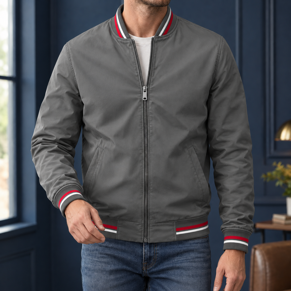 Herren College-Jacke Varsity – Regular Fit