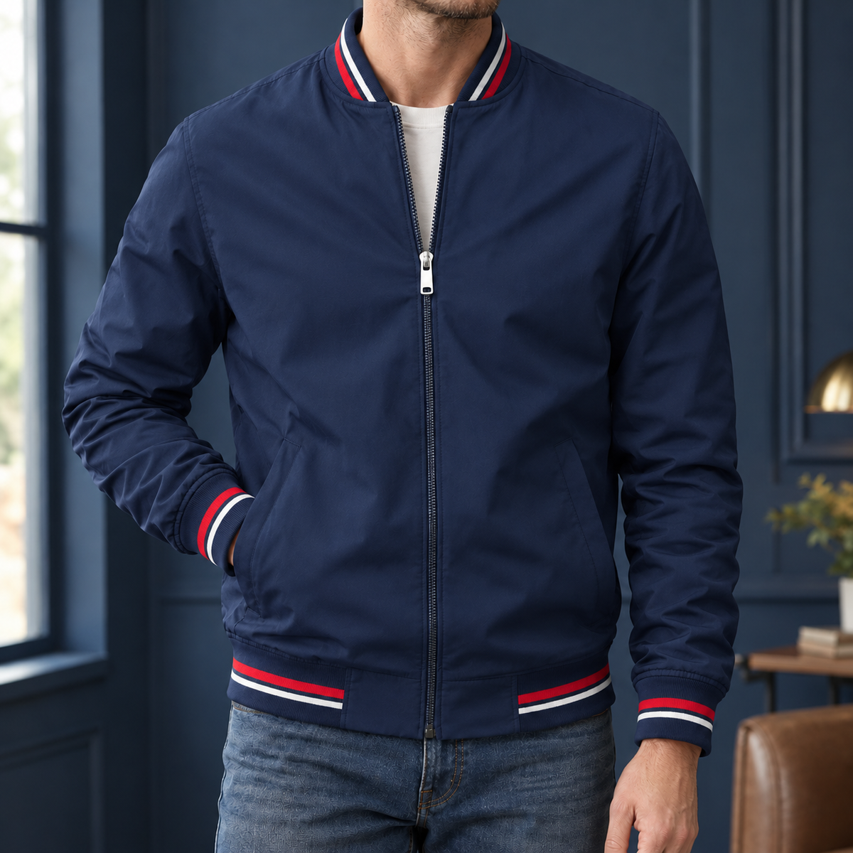 Herren College-Jacke Varsity – Regular Fit