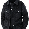Mavrick Karierte Wildlederjacke