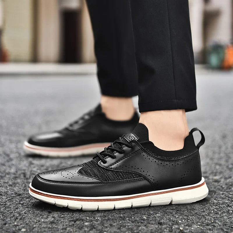 Herren Dress-Sneaker mit gepolsterter Sohle