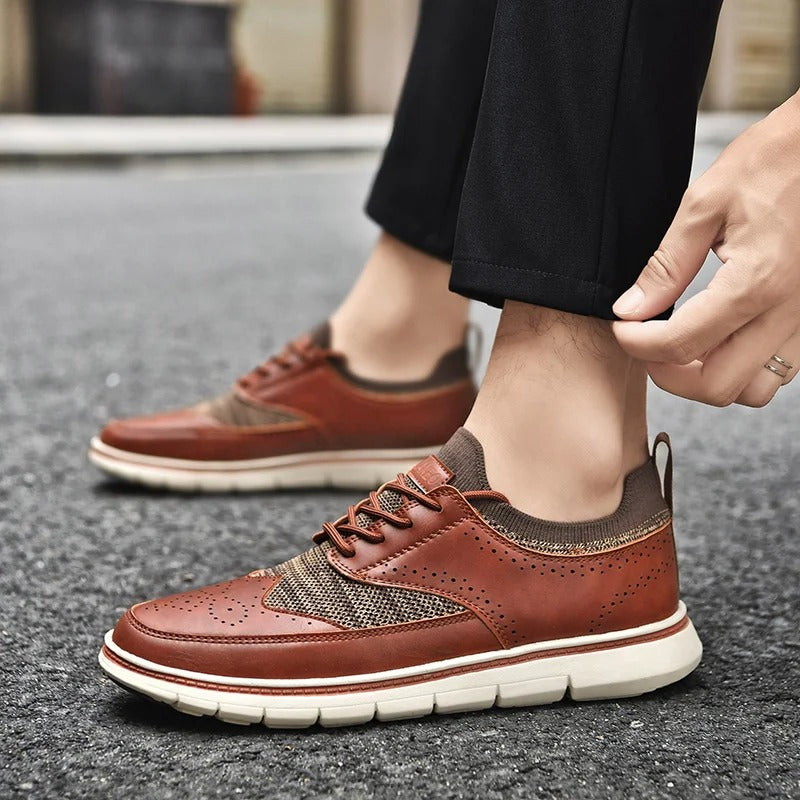 Herren Dress-Sneaker mit gepolsterter Sohle