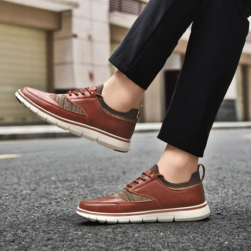 Herren Dress-Sneaker mit gepolsterter Sohle