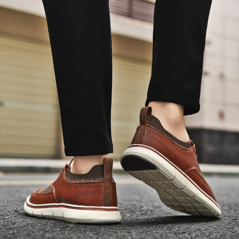Herren Dress-Sneaker mit gepolsterter Sohle