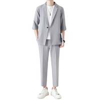 Smart-Casual Set Herren Regular Fit Freizeit