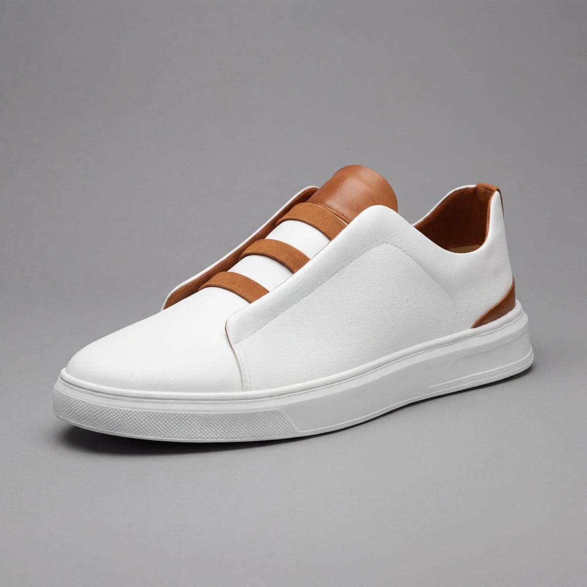 Herren Sneaker mit Ziernähten und Stretch-Schnürung