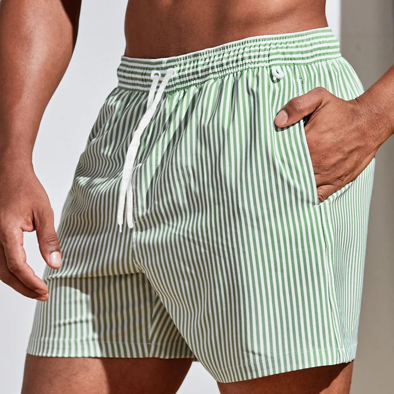 Badeshorts Herren Regular Fit Sommer Freizeit
