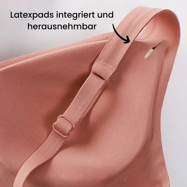 Nahtloser Damen BH Ohne Bügel Push-up Komfort