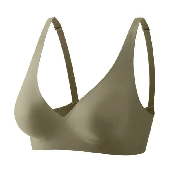 Nahtloser Damen BH Ohne Bügel Push-up Komfort