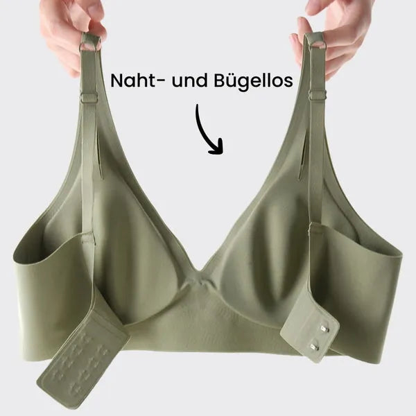 Nahtloser Damen BH Ohne Bügel Push-up Komfort