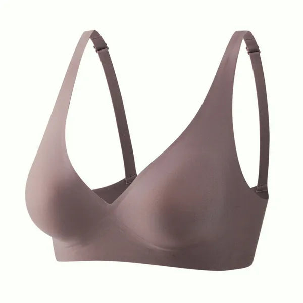Nahtloser Damen BH Ohne Bügel Push-up Komfort