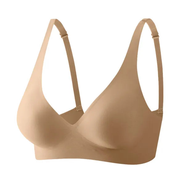 Nahtloser Damen BH Ohne Bügel Push-up Komfort
