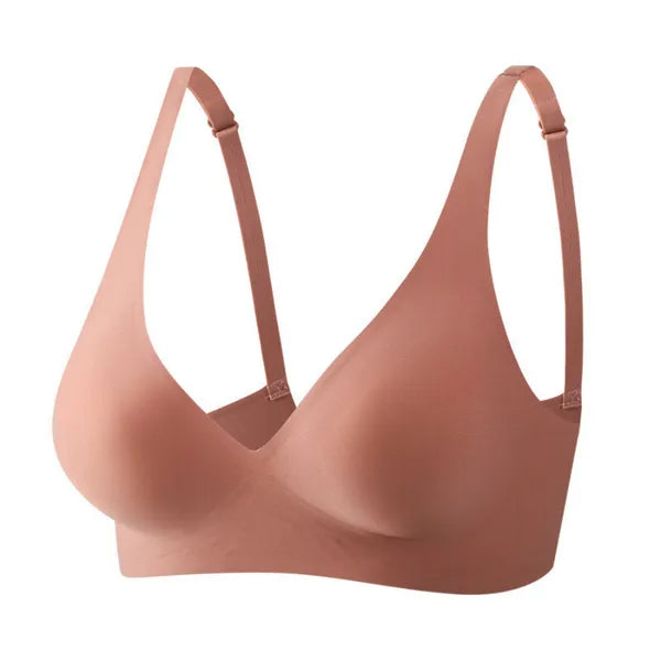 Nahtloser Damen BH Ohne Bügel Push-up Komfort