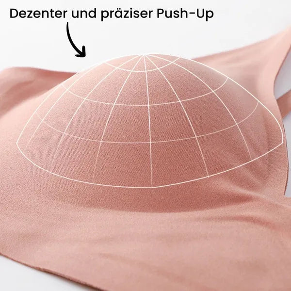 Nahtloser Damen BH Ohne Bügel Push-up Komfort