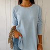 Damen Langarmshirt Regular Fit Lässig Alltag