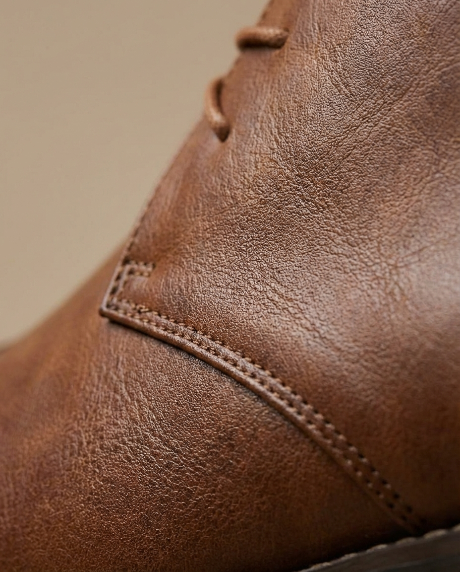 Herren Chukka Boots in Lederoptik