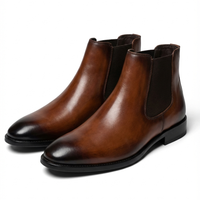 Herren Chelsea Boots mit robuster Profilsohle