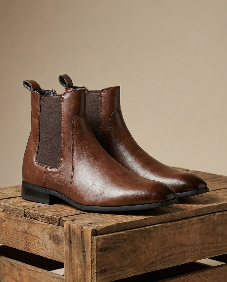 Herren Chelsea Boots mit Zuglaschen