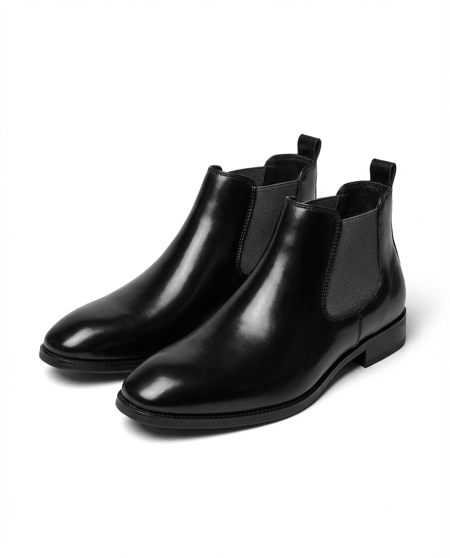 Herren Chelsea Boots mit robuster Profilsohle