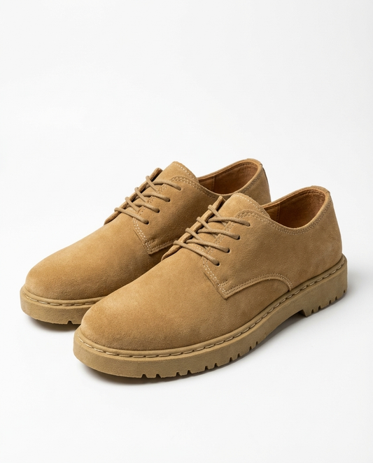 Herren Chukka Boots in Wildlederoptik mit Schnürung