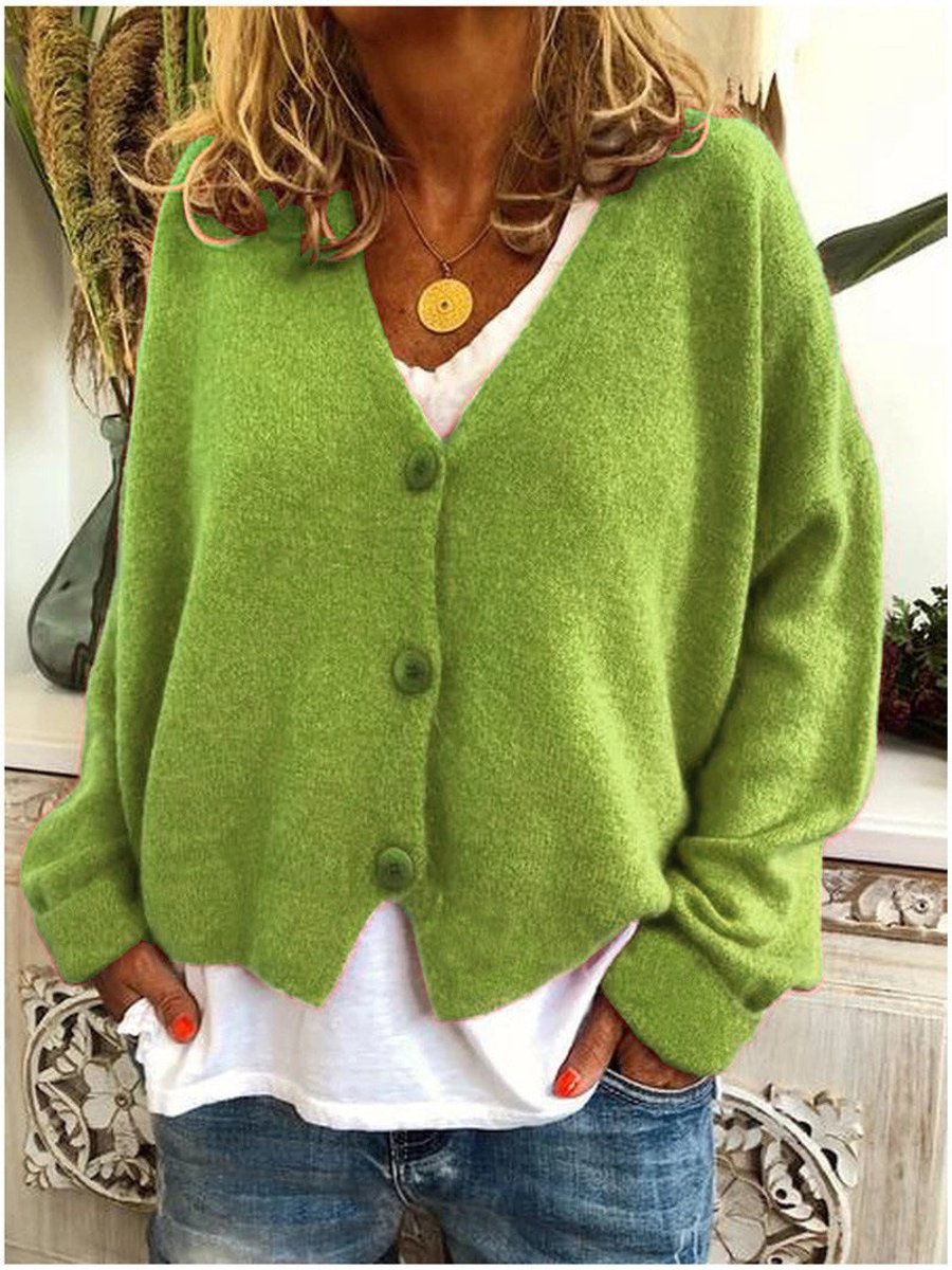 Damen Cardigan Oversize – Casual