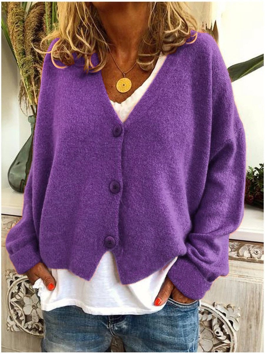Damen Cardigan Oversize – Casual