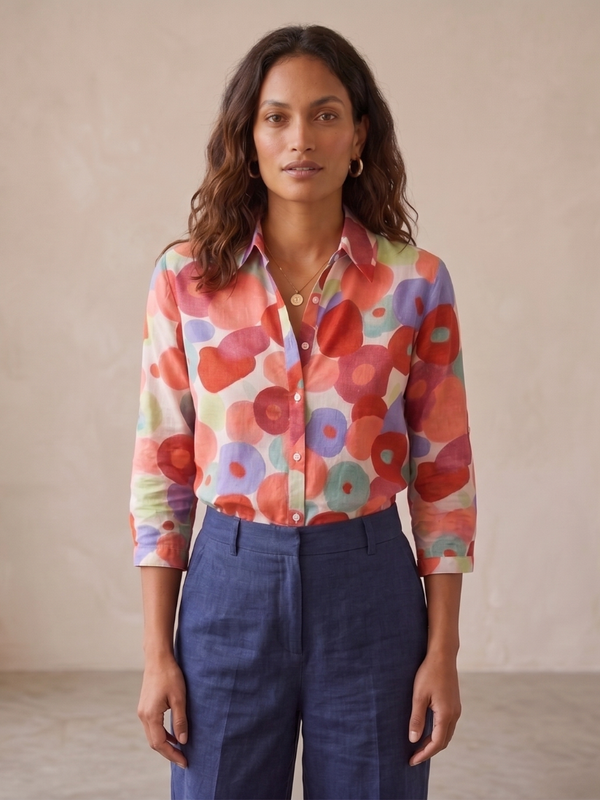 Damen Bluse im Relaxed Fit | Vielseitiges Modell für Alltag und Freizeit für Damen